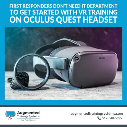 First responders oculus quest headset article image
