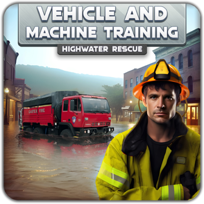 High water rescue training logo