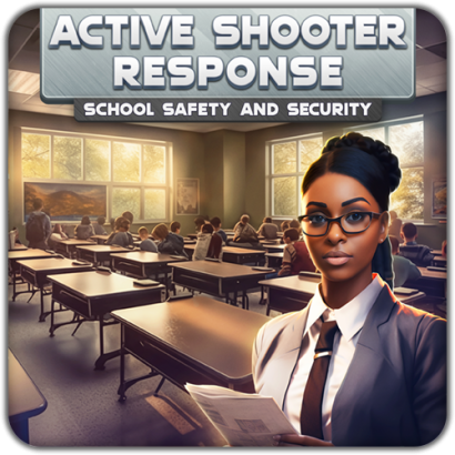 School safety and security training logo