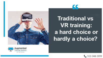 Traditional vs vr training article image