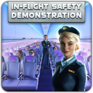 In-Flight Safety Demonstration Logo