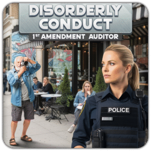 Disorderly Conduct 1st Amendment Rights Auditor Training Icon